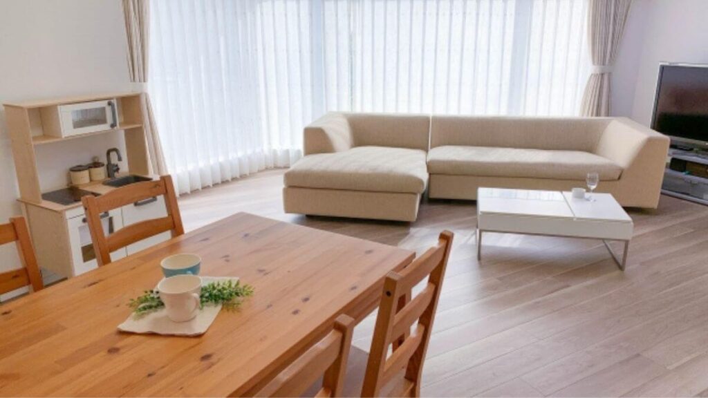 臭いが発生している部屋の様子